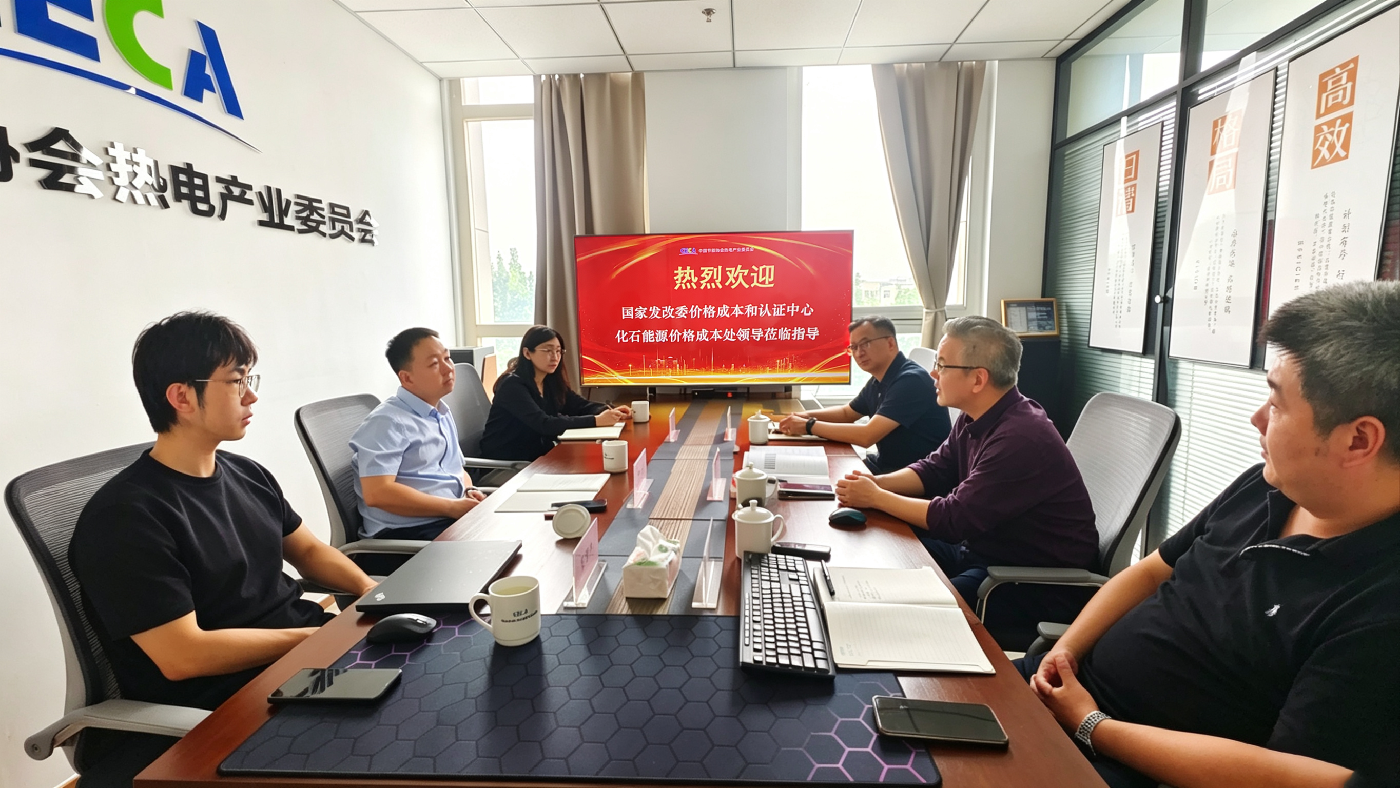 <strong>热电产业委员会与国家发改委价格成本和认证</strong>